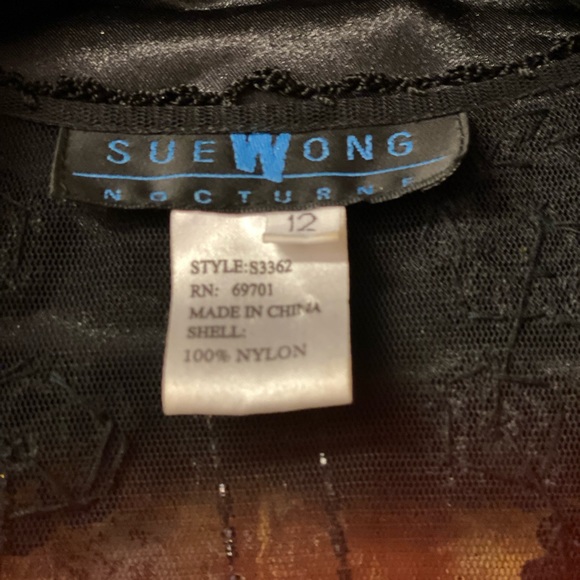 NWOT Sue Wong - Vintage Evening Cover -Up Duster - Picture 11 of 15